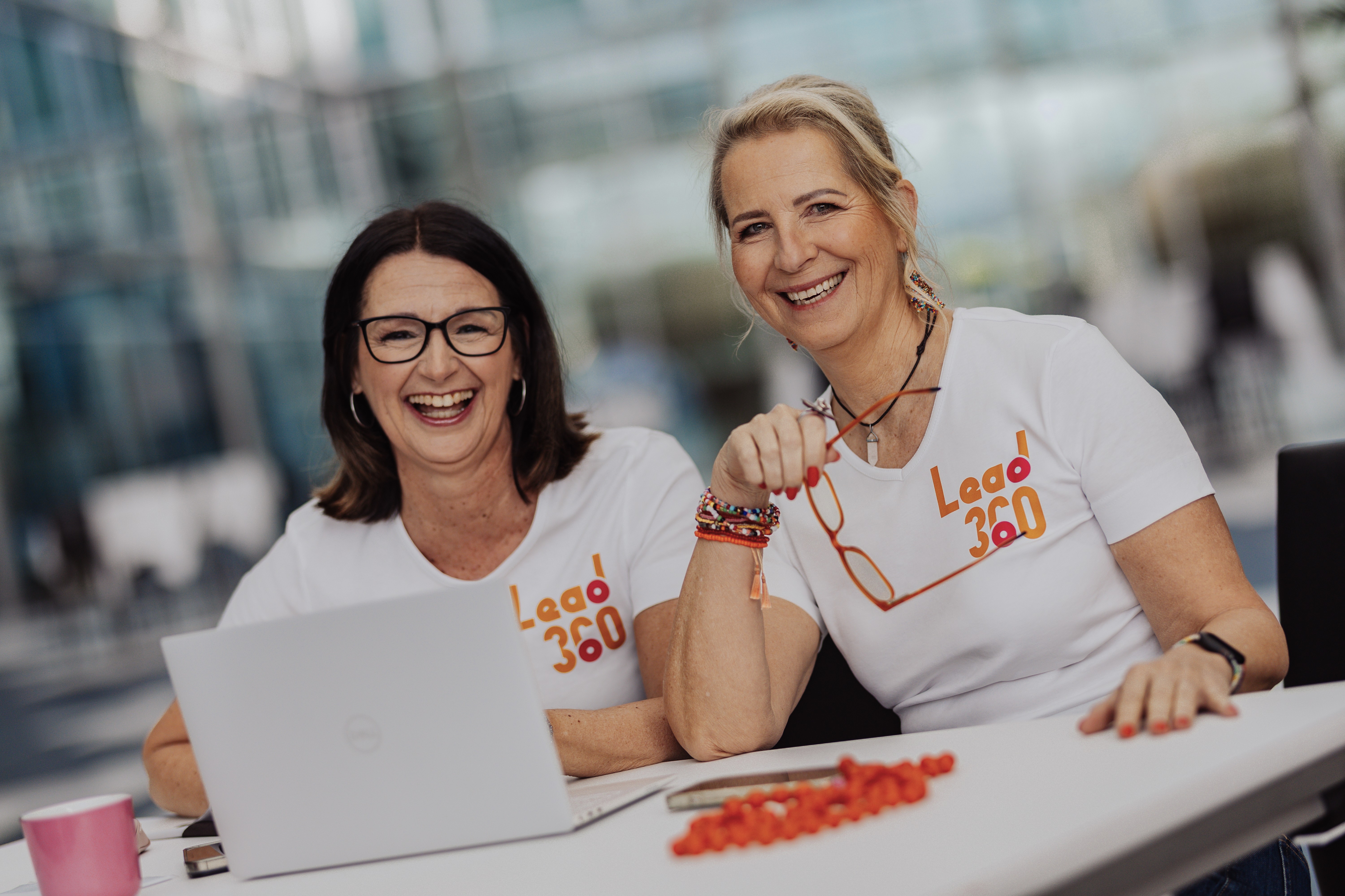 Beate Lech und Ellen Kamrad